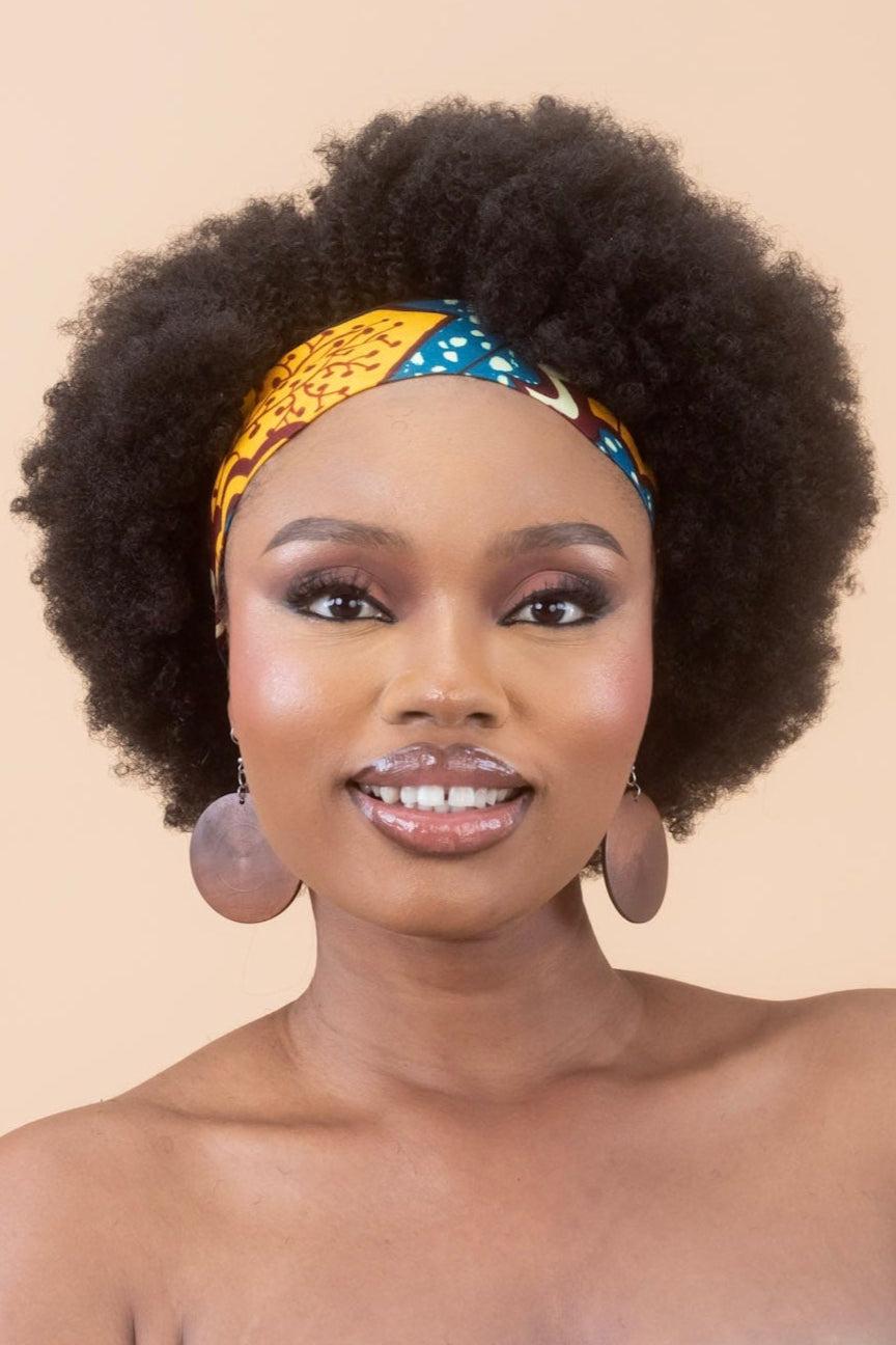 EREBI Ankara Classic Headband — African print headband by Naborhi