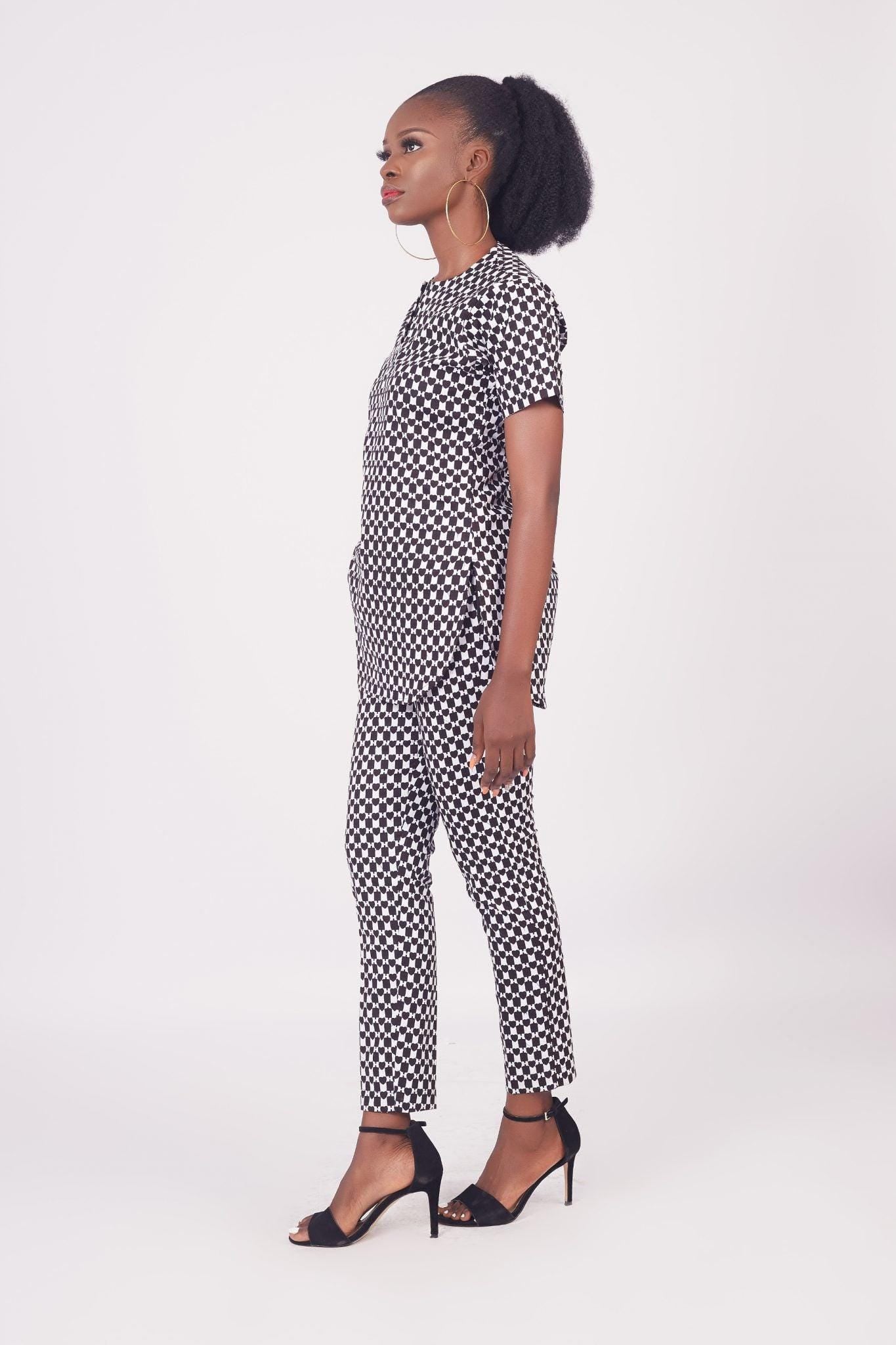 SALAMA Ankara Tunic Top — women's African print clothing by Naborhi