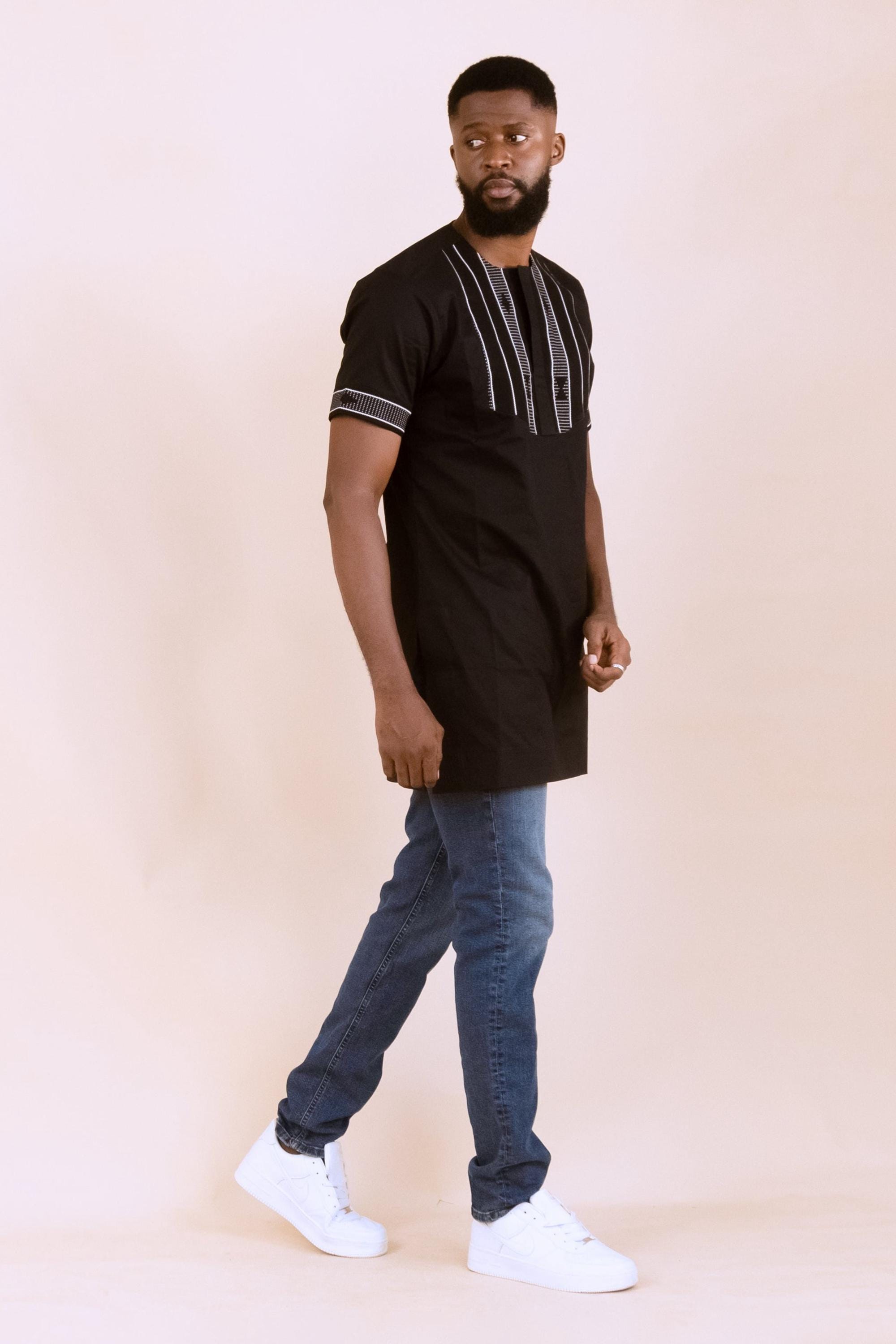 ALO Ankara Shirt — men's African print clothing by Naborhi