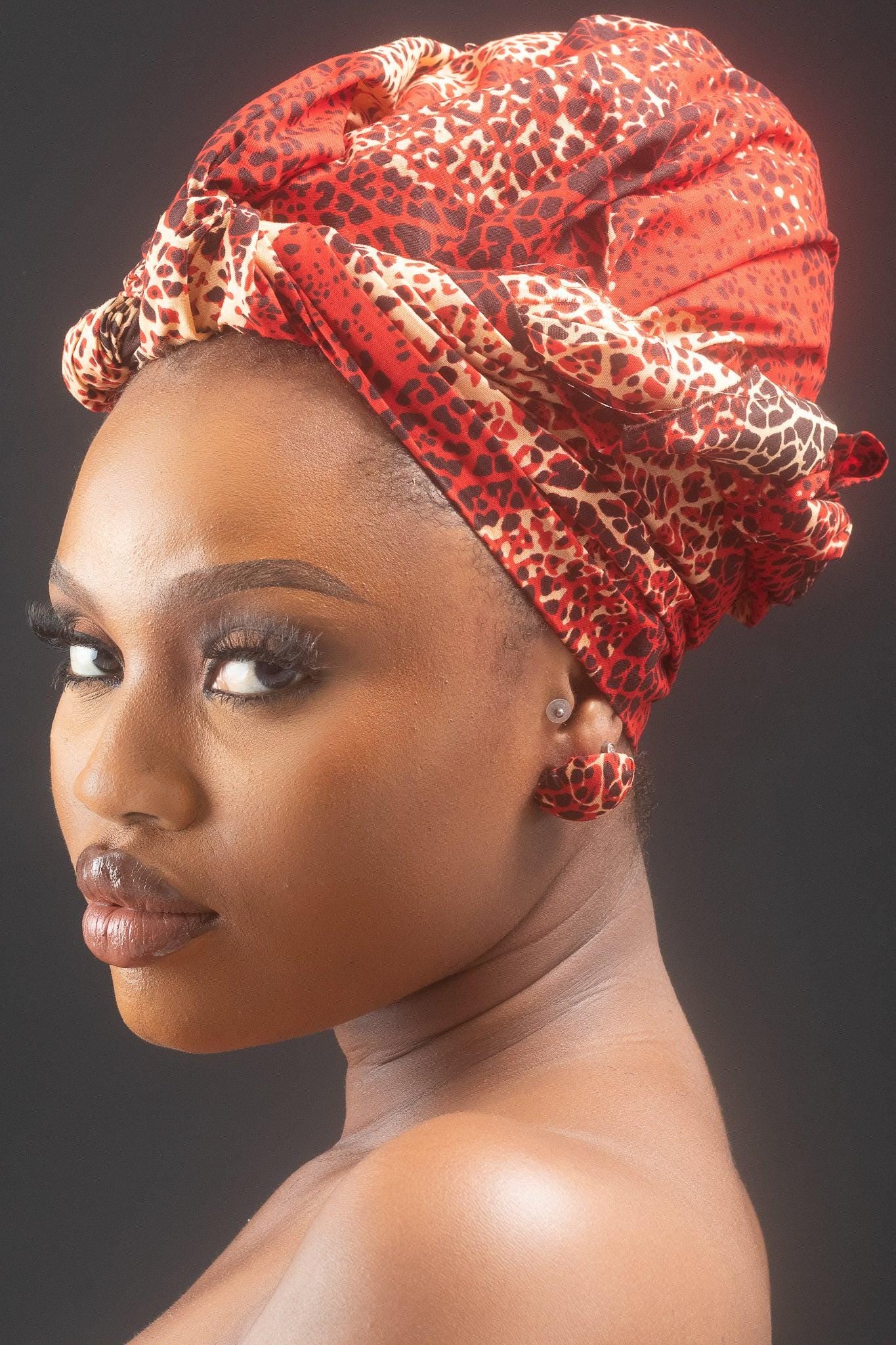 KABILI Ankara Head Wrap — African print head wrap by Naborhi