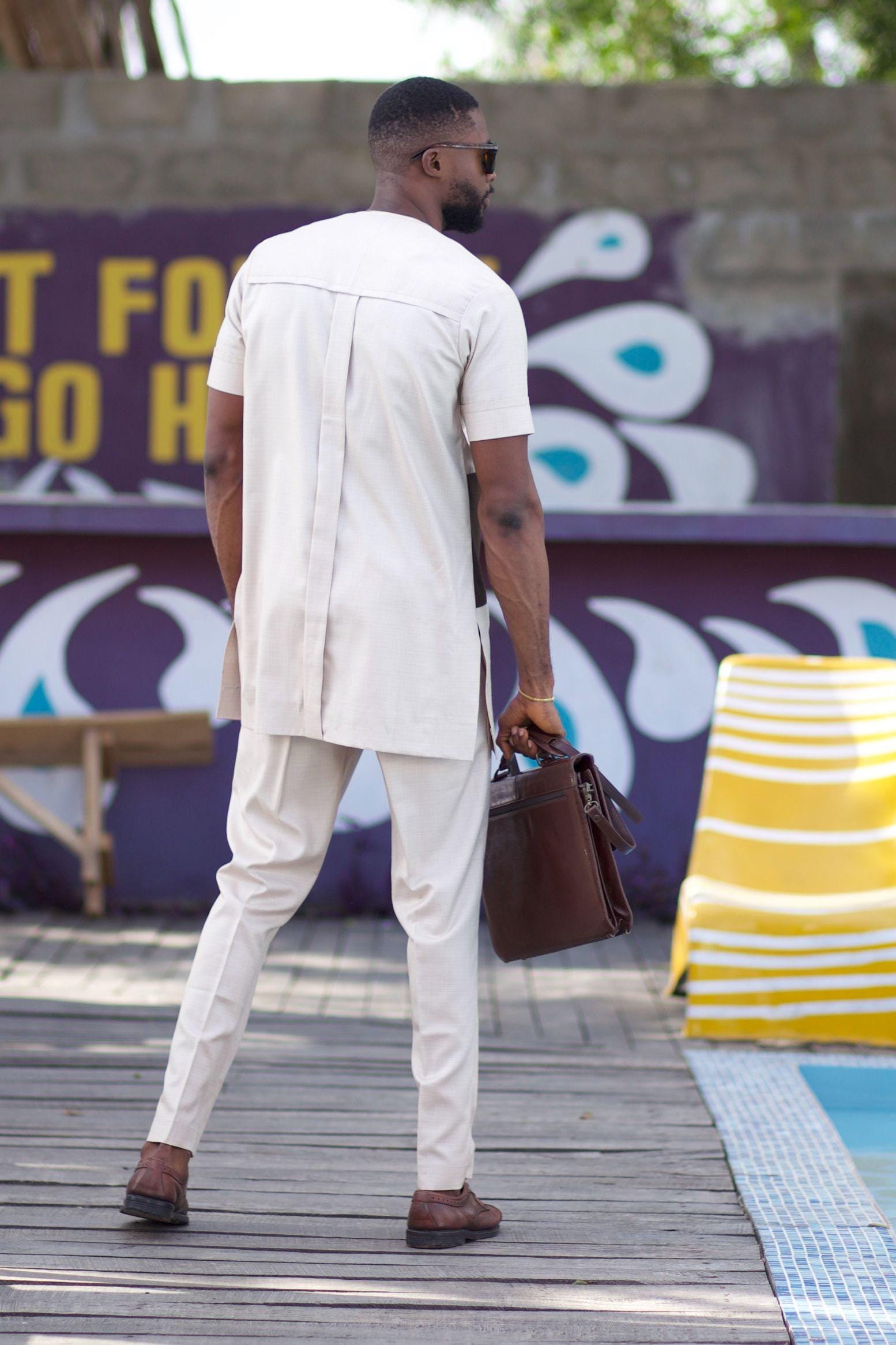 AYIRI African Senator Suit — men's African clothing by Naborhi