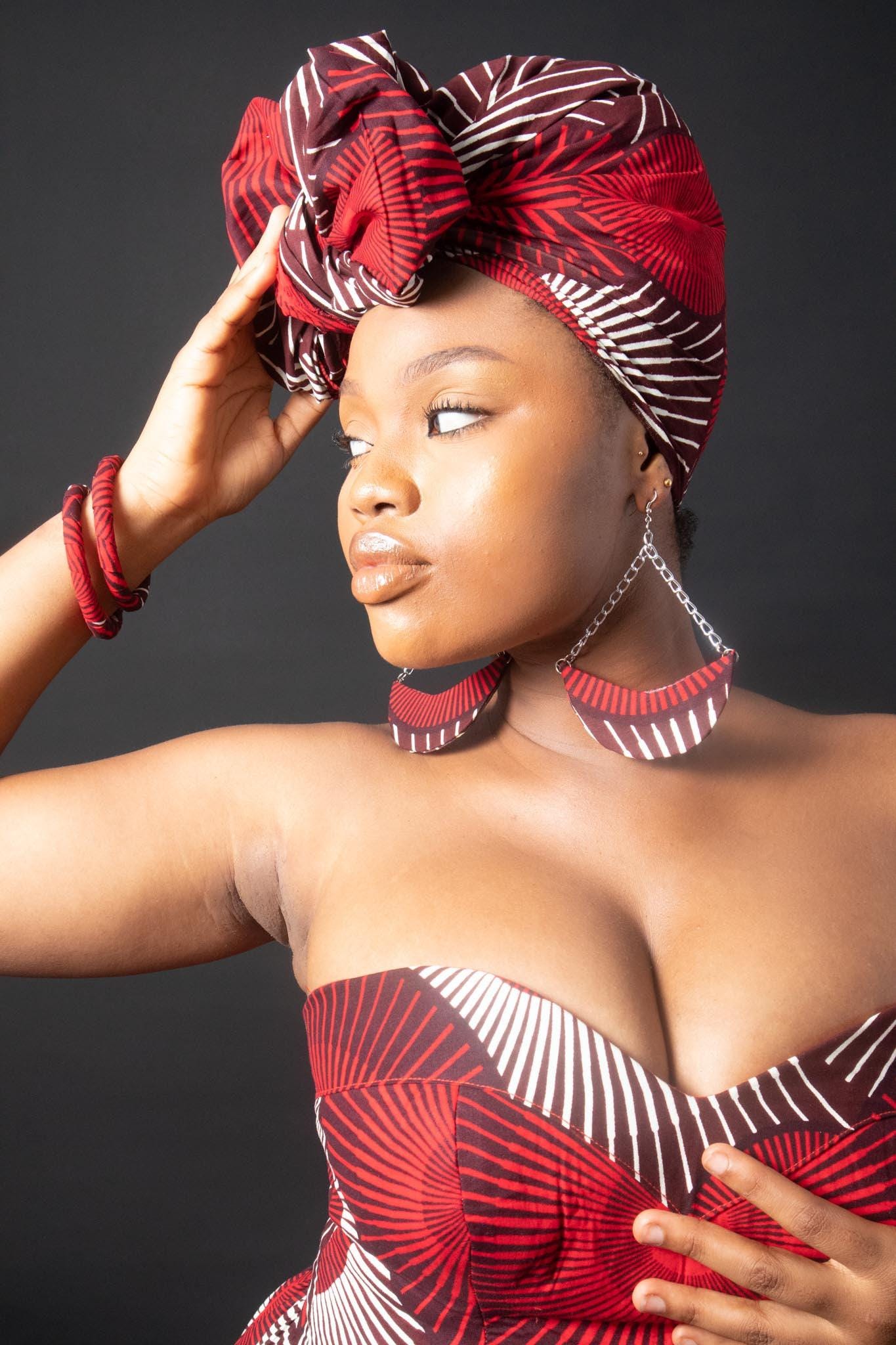 MAHABA Ankara Head Wrap — African print fashion by Naborhi
