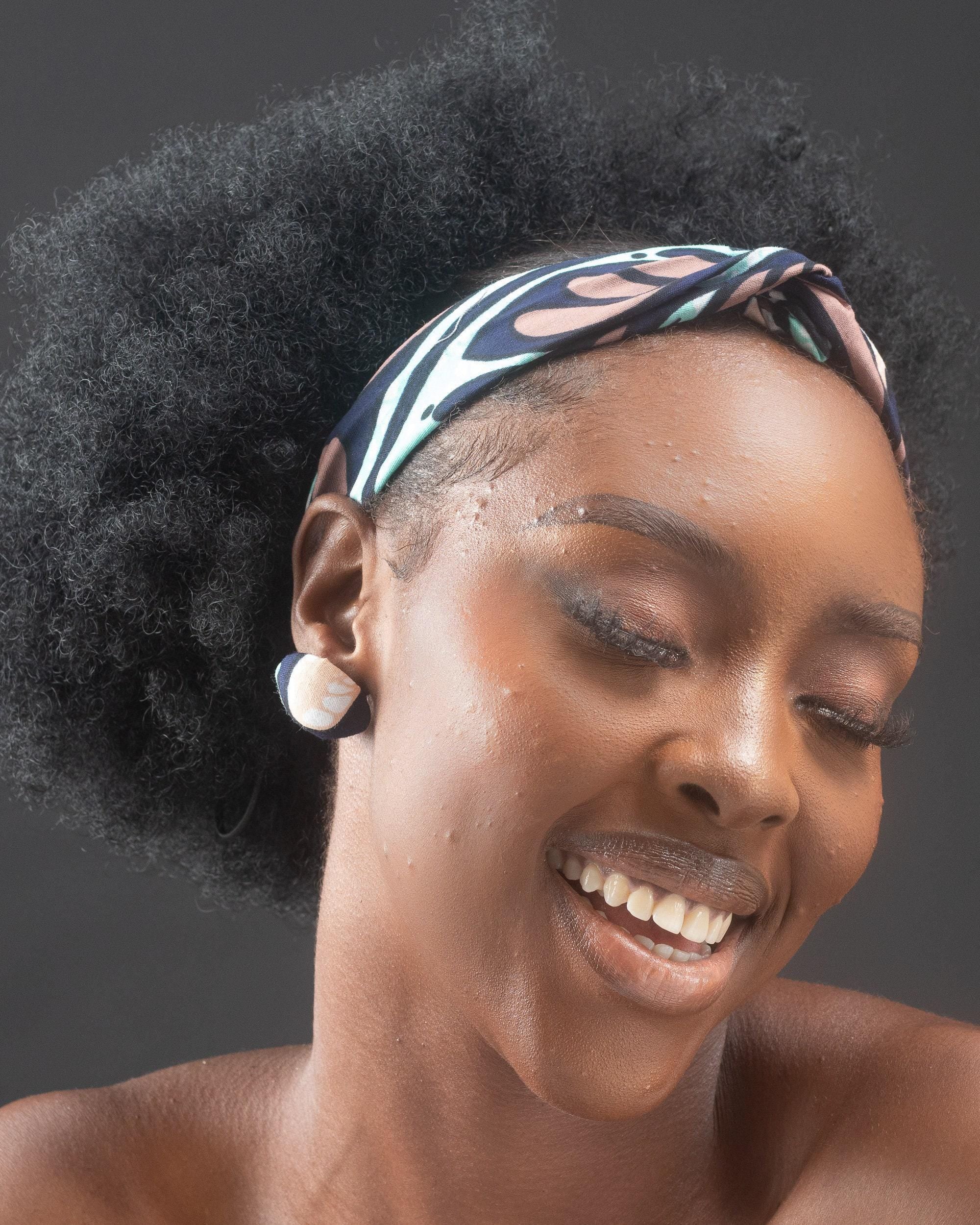 SIMI Ankara Twist Headband — made to order African print headband | Naborhi