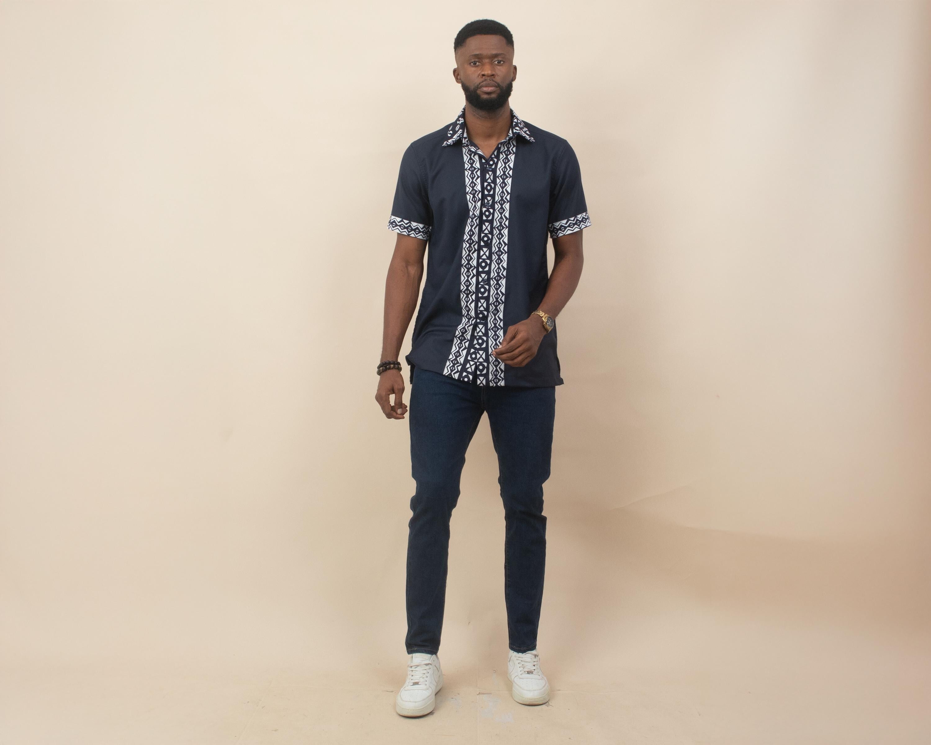 TIMIERE Ankara Shirt — made to order African print shirt | Naborhi