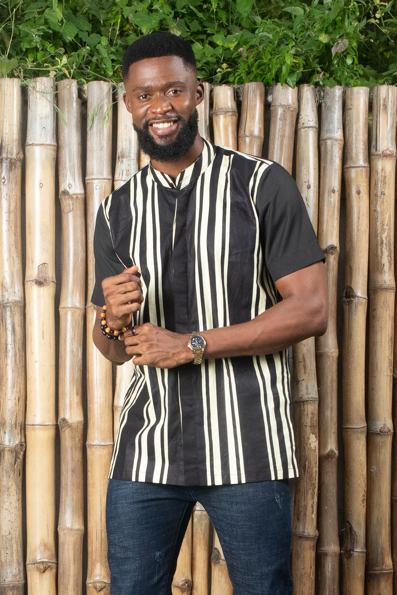 AJALA Ankara Shirt — African print shirt by Naborhi