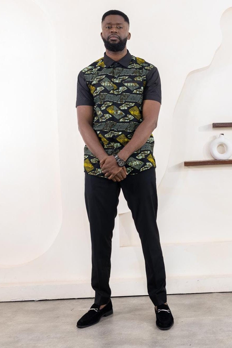 ABAHI Ankara Shirt — African print shirt by Naborhi
