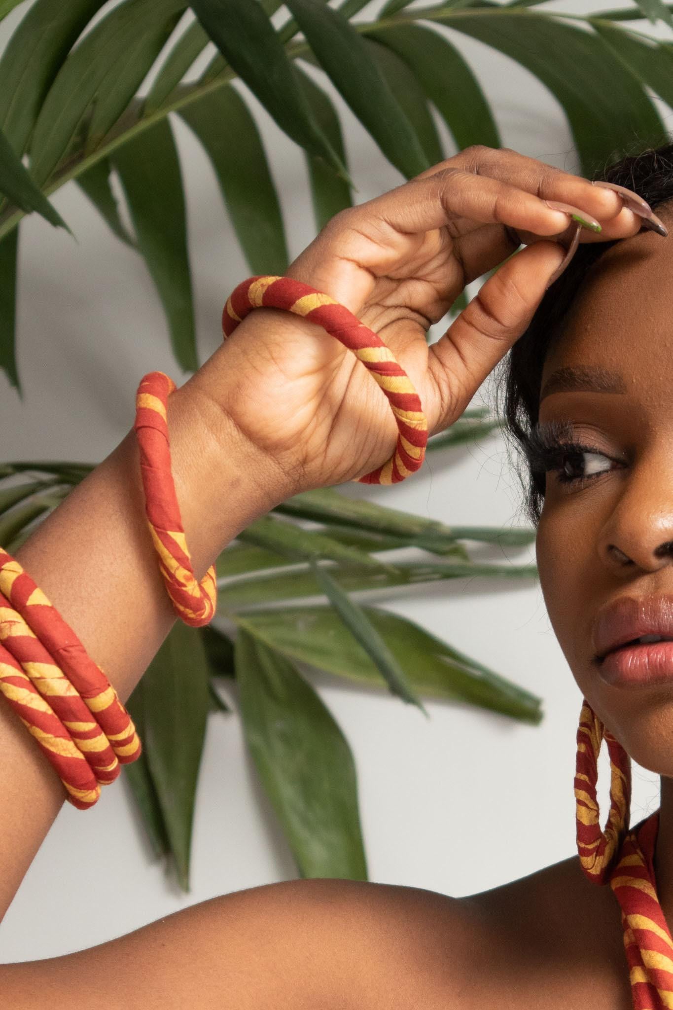 OBIOMA Batik Twist Headband — Naborhi African batik collection
