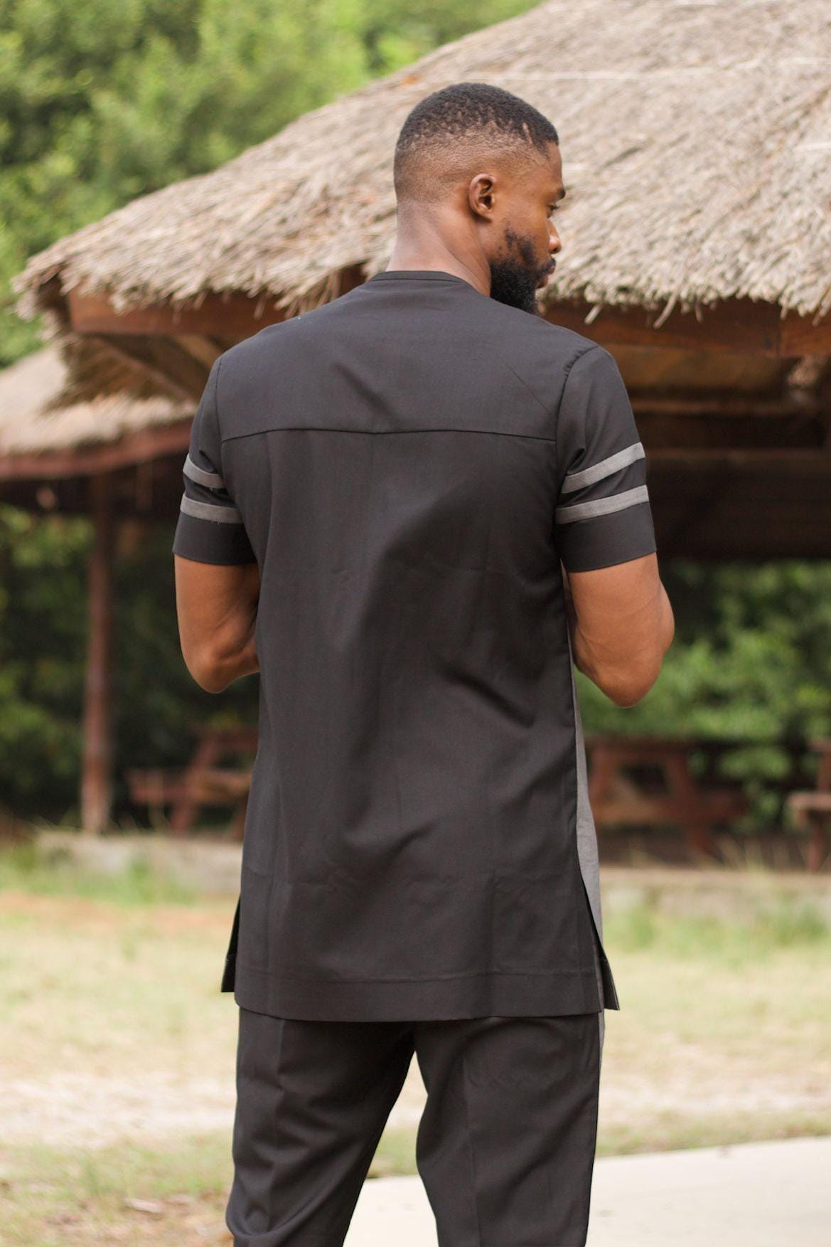 KUFRE African Senator Shirt — men's African clothing by Naborhi