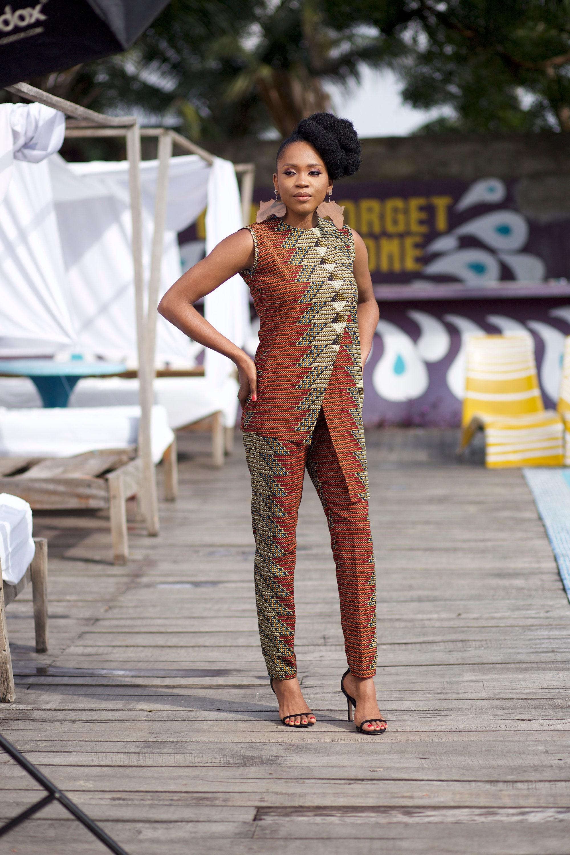 DELE Ankara Tunic Top — made to order African print top | Naborhi