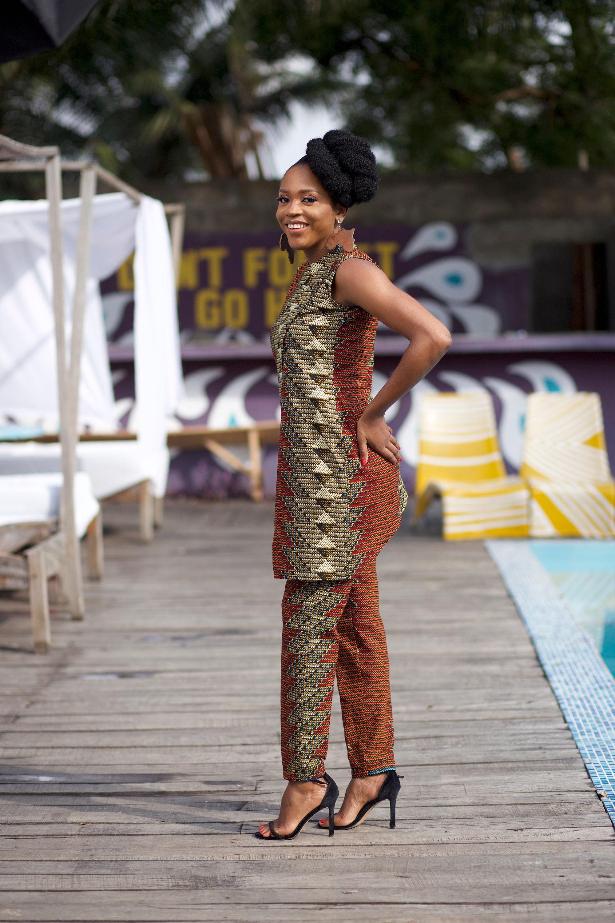DELE Ankara Tunic Top — Naborhi African print collection