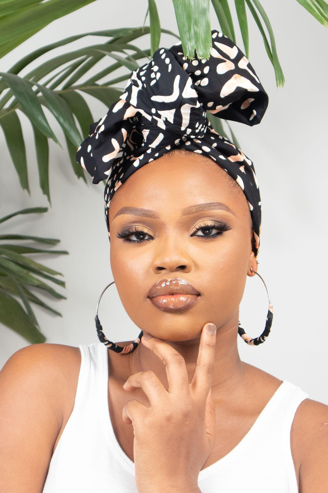JIONI Ankara Head Wrap — African print head wrap by Naborhi