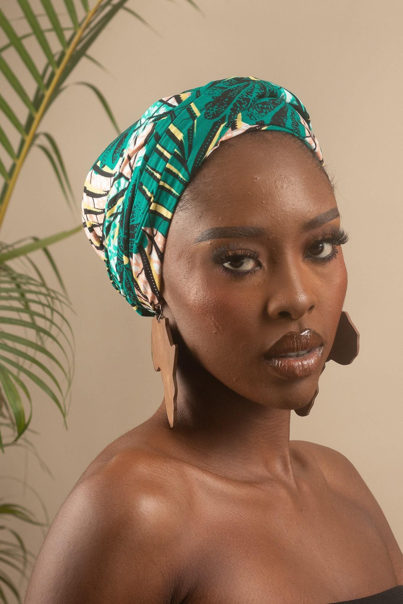 RAYOWA Ankara Head Wrap — African print head wrap by Naborhi