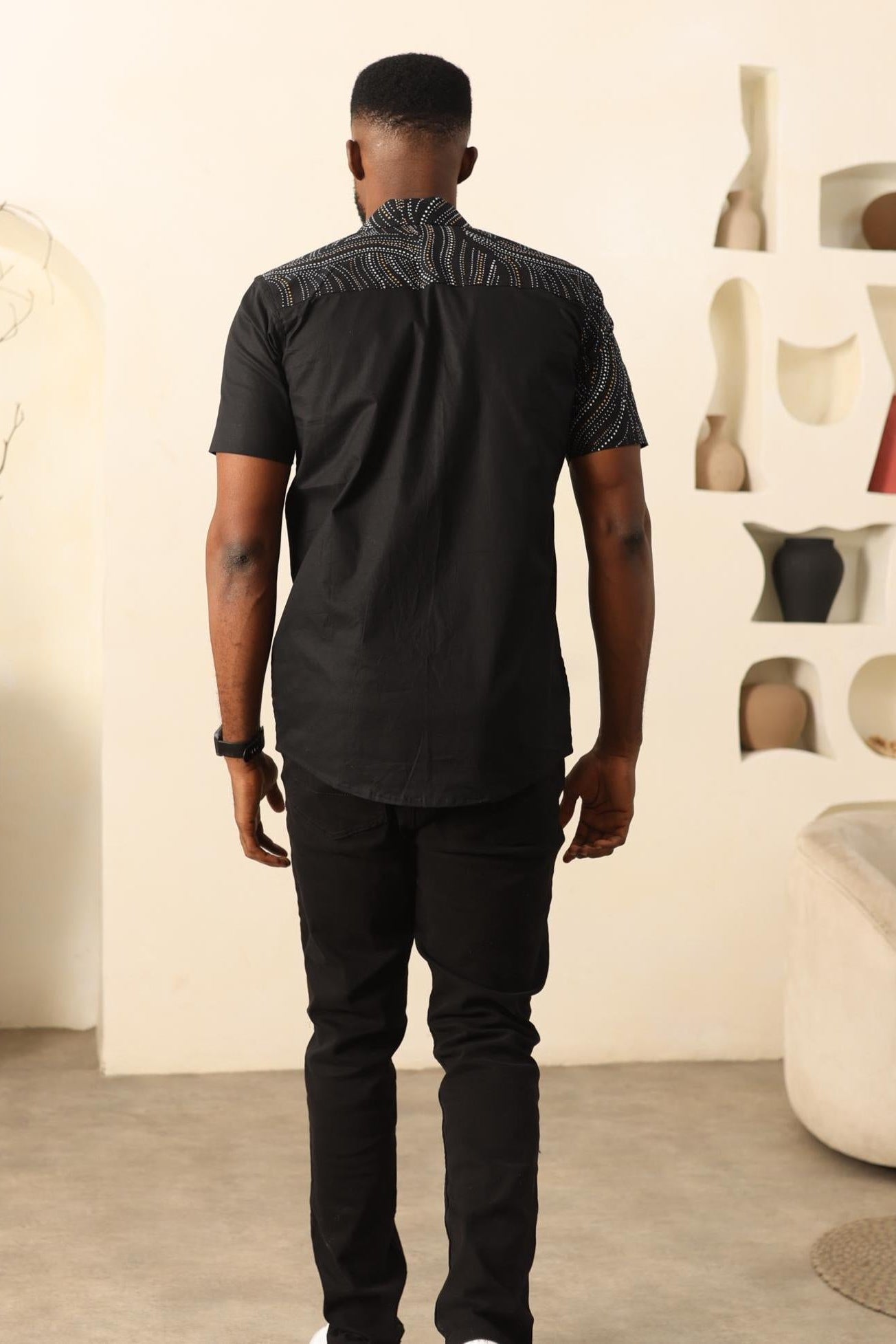 ENITAN Ankara Shirt — made to order African print shirt | Naborhi