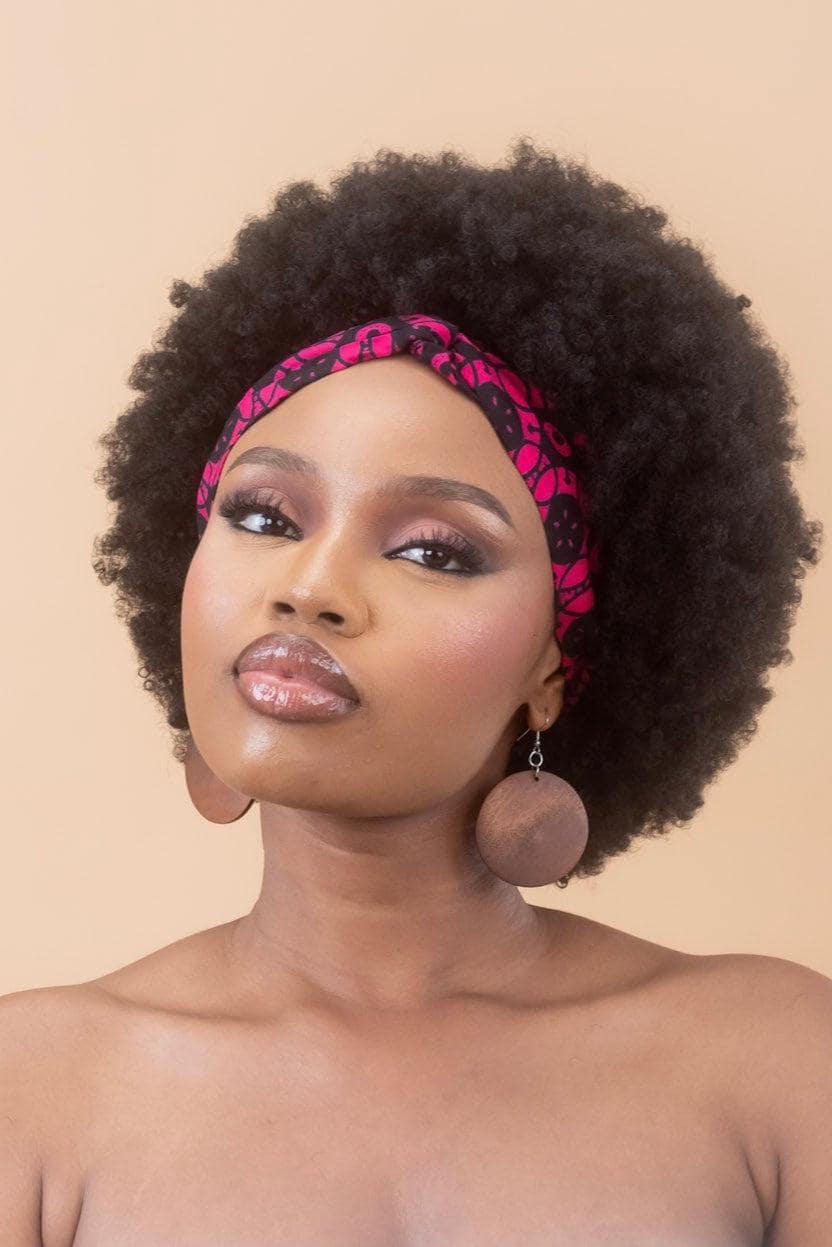 KEYAH Ankara Twist Headband — made to order African print headband | Naborhi