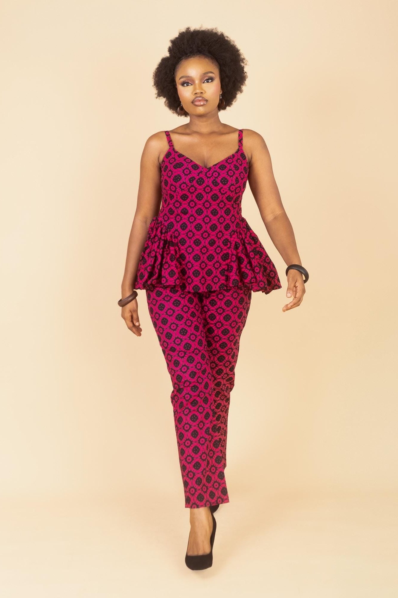 KEYAH Ankara Peplum Top — Naborhi African print collection