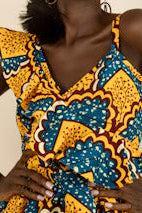 EREBI Ankara Spaghetti Strap Top — Naborhi African print collection