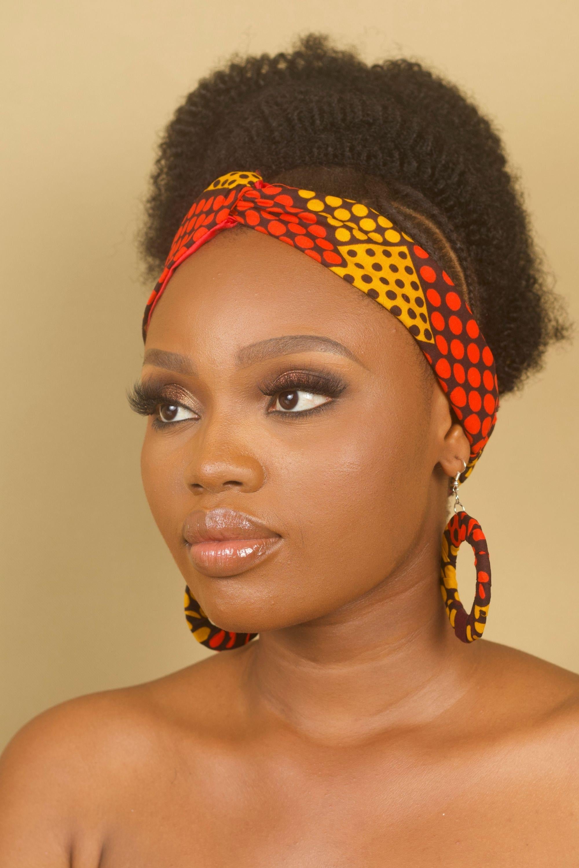 AFAFA Ankara Twist Headband — African print headband by Naborhi