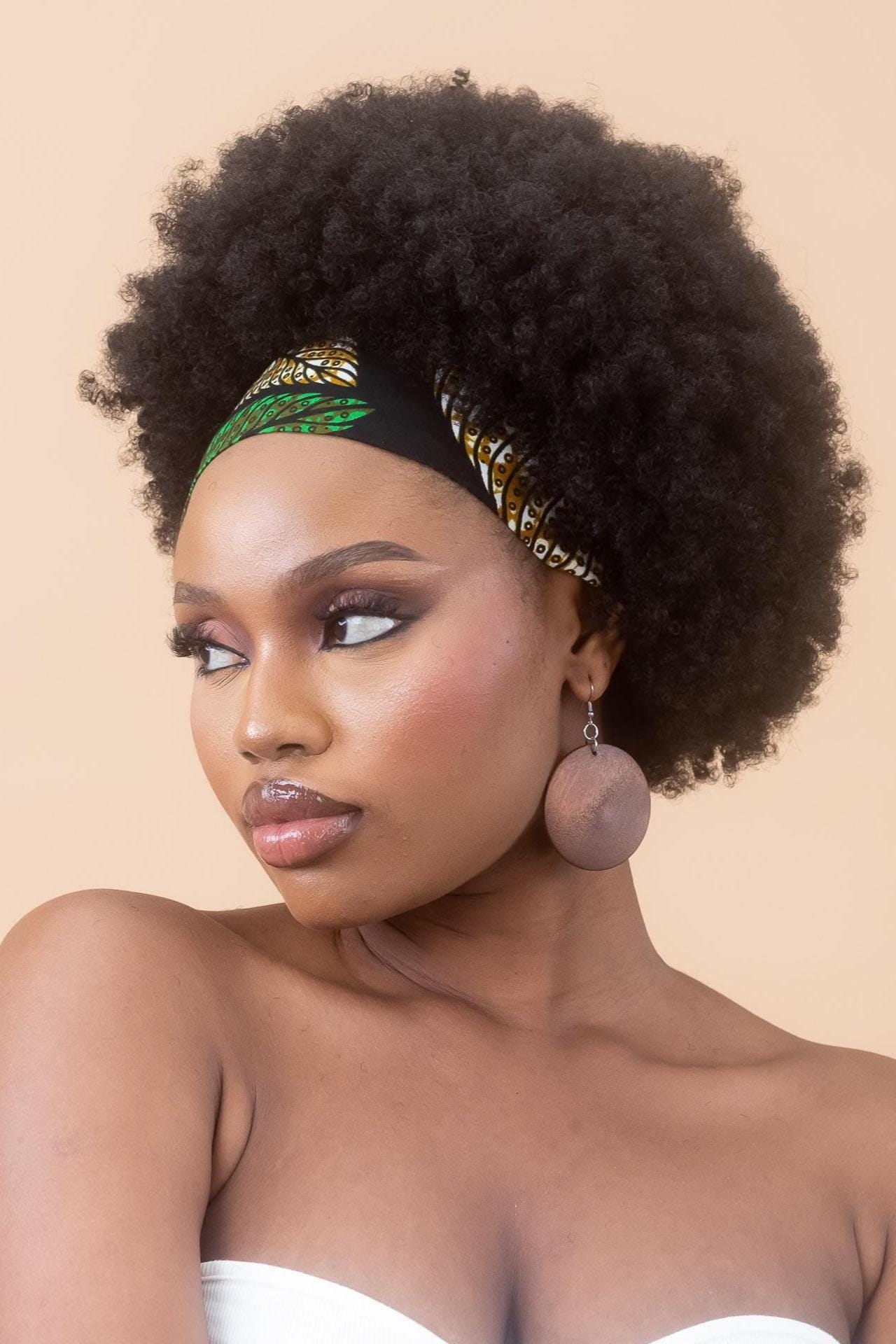 UZIMA Ankara Classic Headband — African print headband by Naborhi