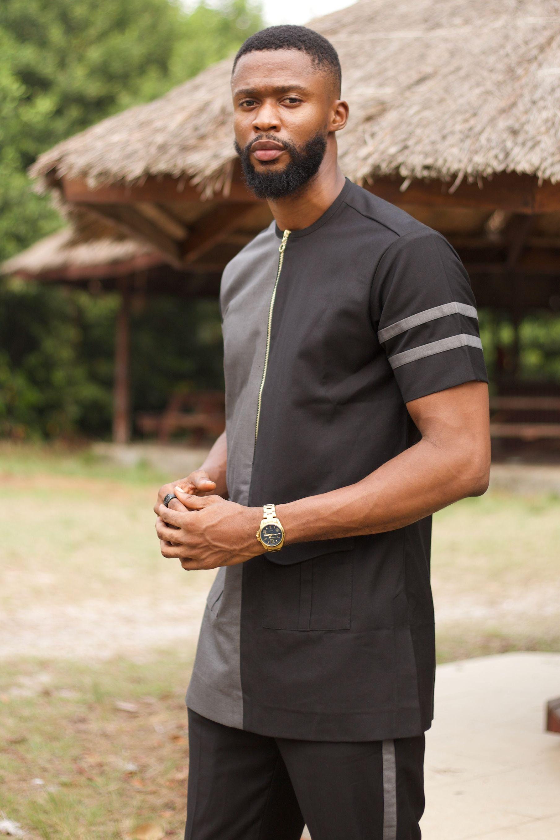 KUFRE African Senator Shirt — African shirt by Naborhi