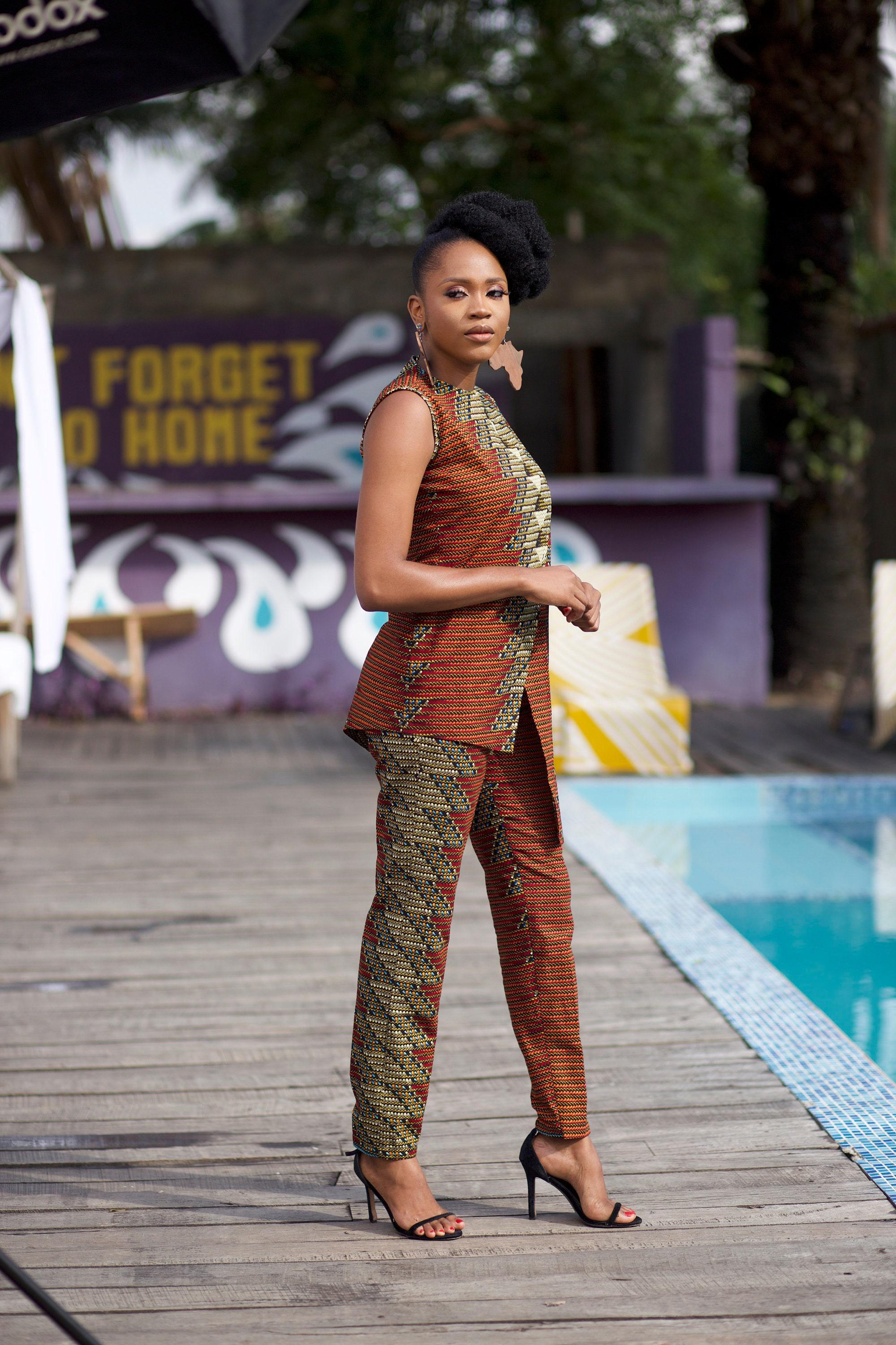 DELE Ankara Tunic Top — Naborhi African print collection
