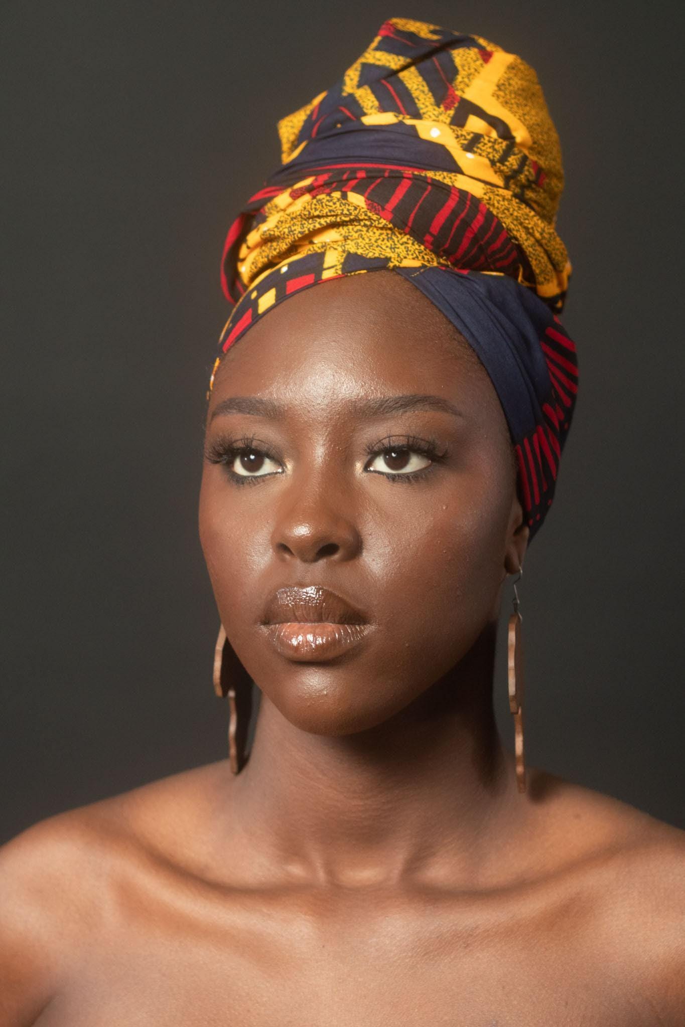 UZOMA Ankara Head Wrap — African print fashion by Naborhi