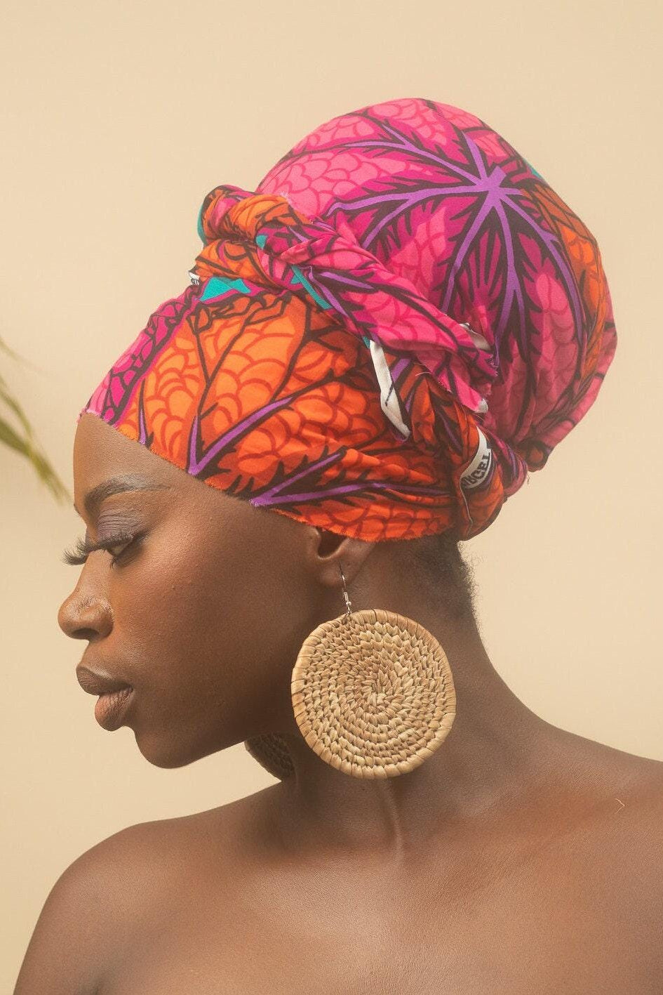 ZURI Ankara Head Wrap — made to order African print head wrap | Naborhi