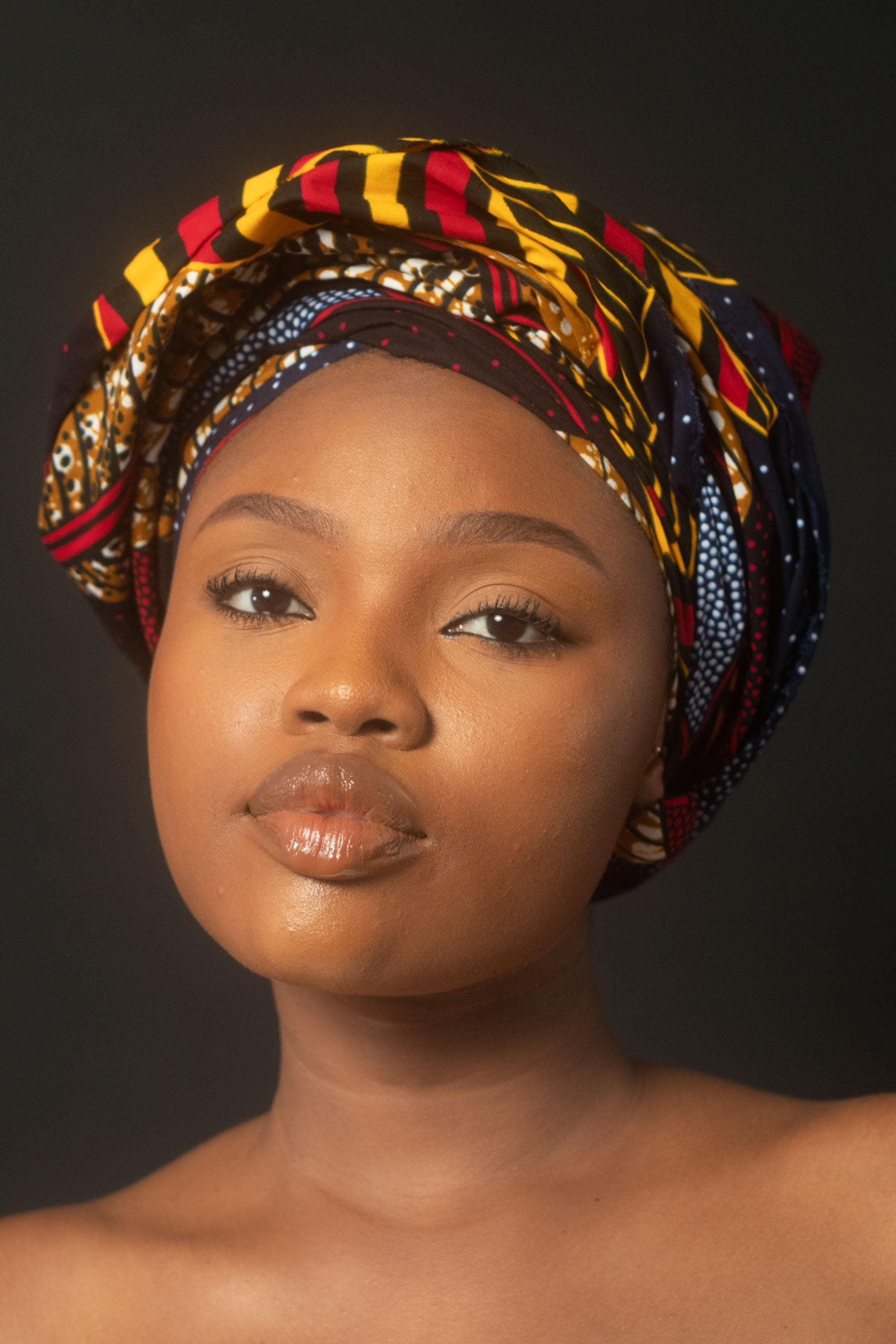 ADEOLA Ankara Head Wrap — African print head wrap by Naborhi