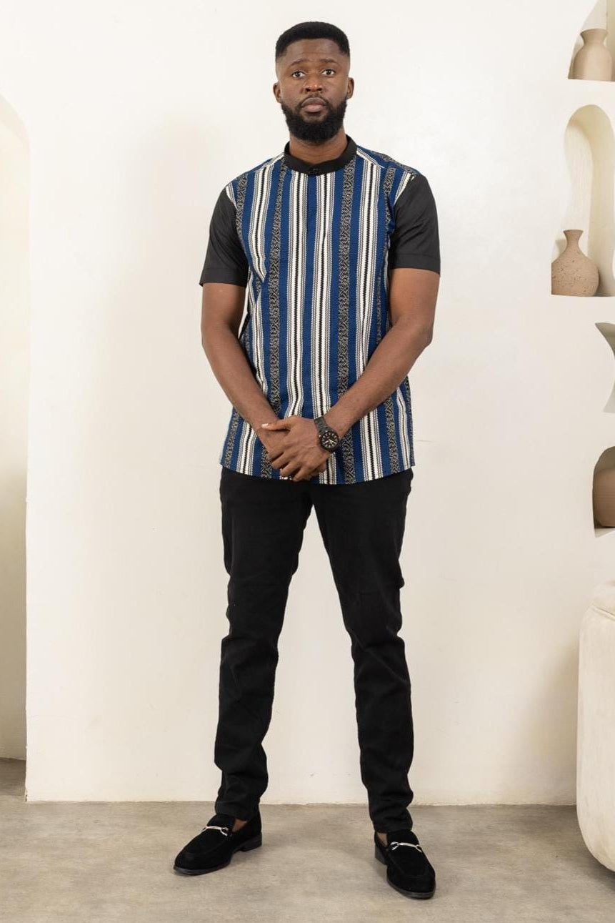 KOLA Ankara Shirt — African print shirt by Naborhi