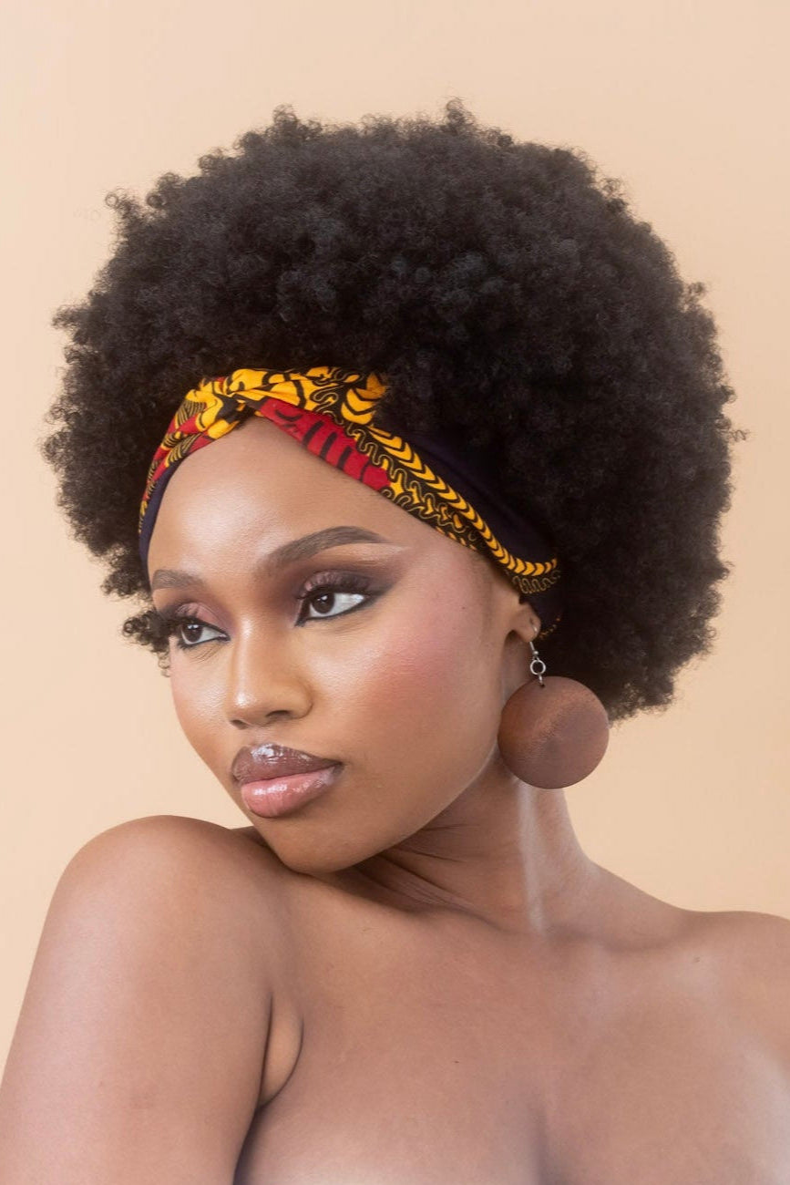 KENNA – Ankara African Print Twist Headband