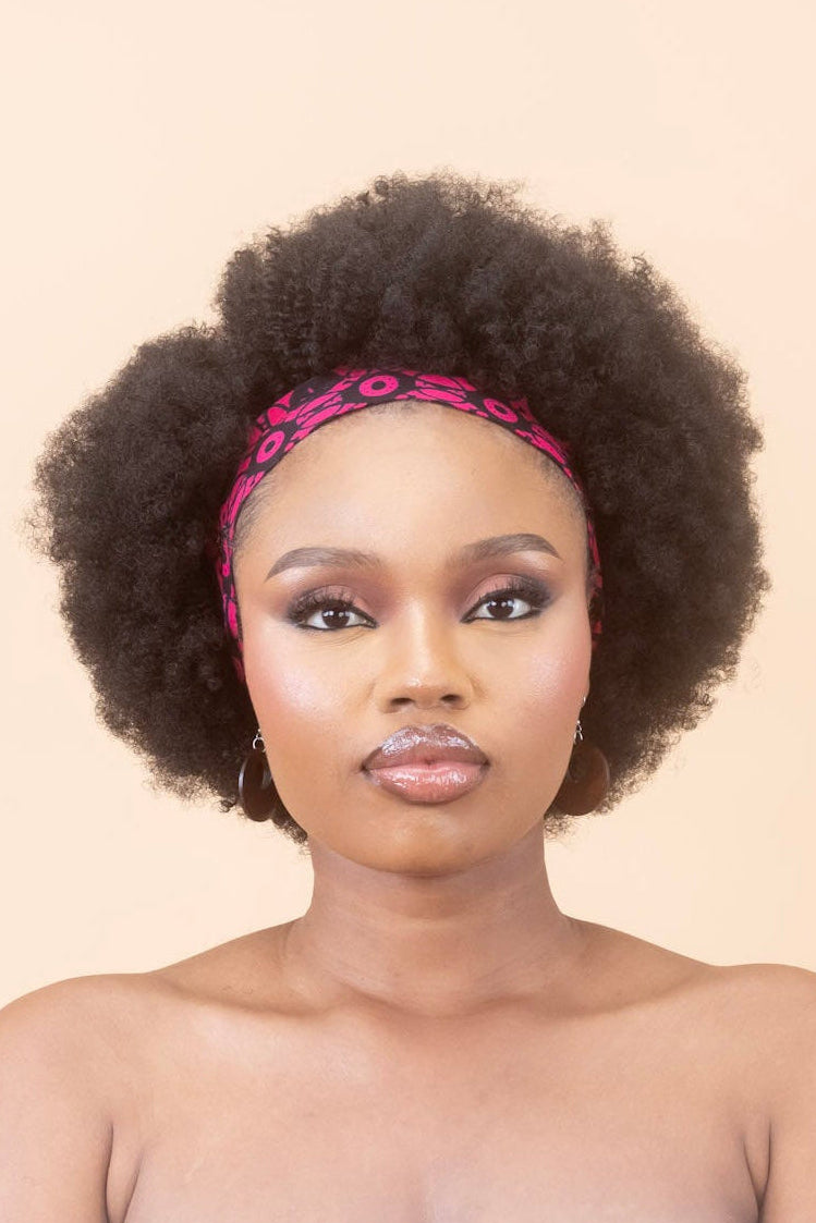 KEYAH – Ankara African Print Plain Headband