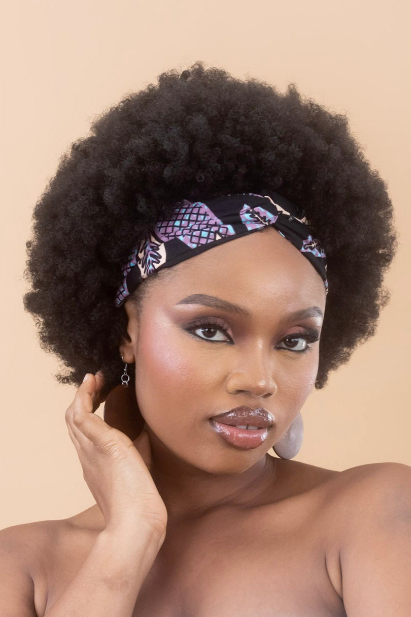 MBALI – Ankara African Print Twist Headband