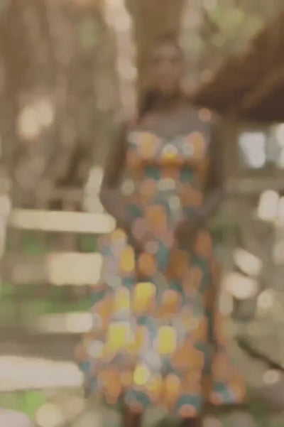 EREBI Ankara Midi Dress - Women — video by Naborhi