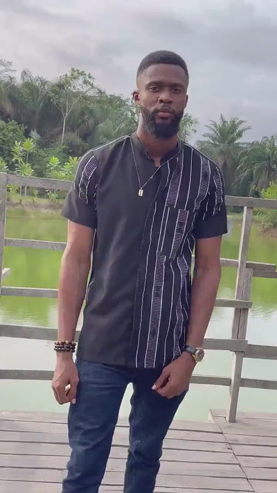 IDIR African Senator Shirt - Men — video by Naborhi
