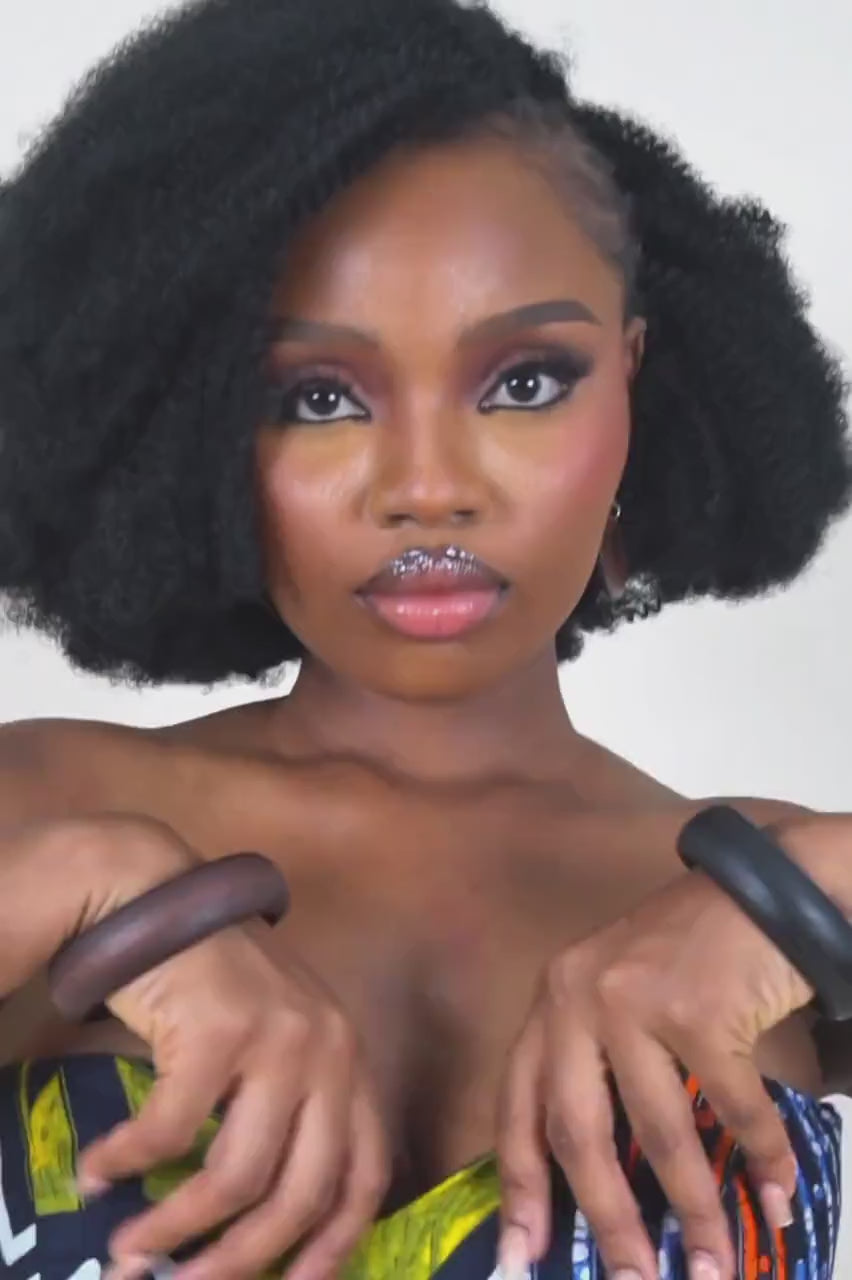 AKINA Ankara Bustier Top - Women — video by Naborhi